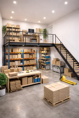 Kontraktor Mezzanine deltamas