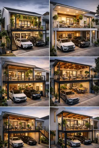 Mezannine Teras Rumah Keren di Delta Mas